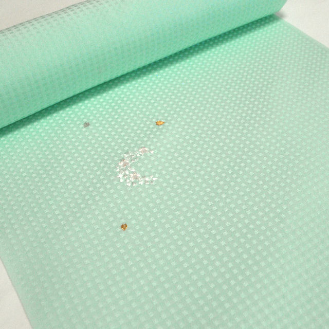 刺繍入り小紋