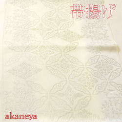 帯揚げ　正絹　うす色