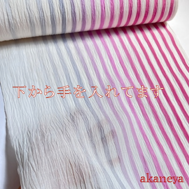 楽天市場】【新品】 夏物 小千谷ちぢみ 着物 着尺 反物 本場