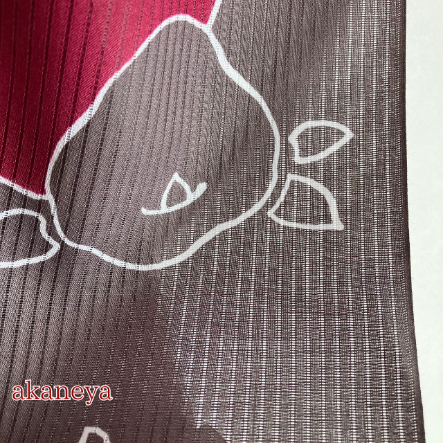 日本製浴衣 れん 反物生地 4021-033 送料無料
