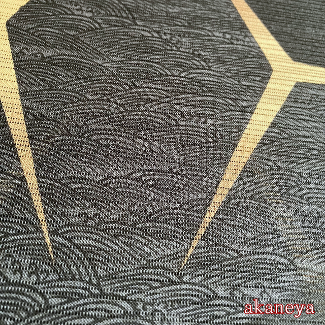 麻綿　浴衣反物 日本製浴衣 IKS COLLECTION ボタニカル 綿麻 絽 反物生地 4268