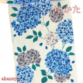 浴衣　反物　綿100％　あじさい　紫陽花