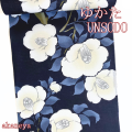 浴衣　反物　綿100％　芸艸堂　UNSODO　綿紅梅　椿　つばき