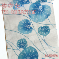 浴衣　ゆかた　IKS COLLECTION　ボタニカル　絽　綿麻
