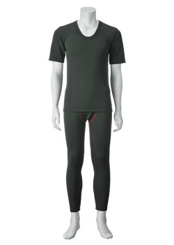 裏赤ロングタイツ+裏赤半袖Ｕ首(紳士）　セット割引　定価5％ＯＦＦ！！