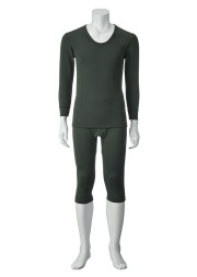 裏赤ロングパンツ+裏赤長袖Ｕ首(紳士）　セット割引　定価5％ＯＦＦ！！