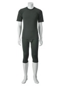裏赤ロングパンツ+裏赤半袖丸首(紳士）　セット割引　定価5％ＯＦＦ！！