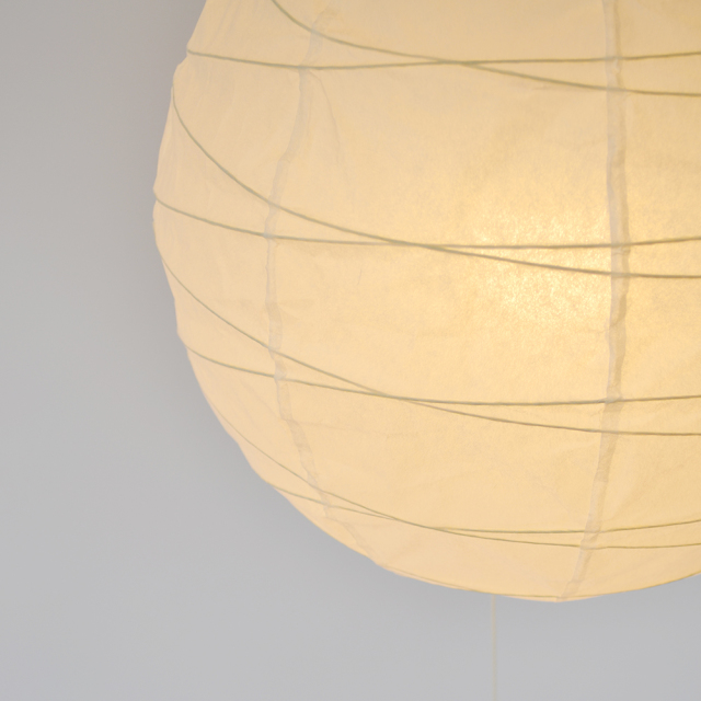 和紙照明ペンダントライトPN1-30美濃紙｜あかり館 彩（いろどり） 和紙