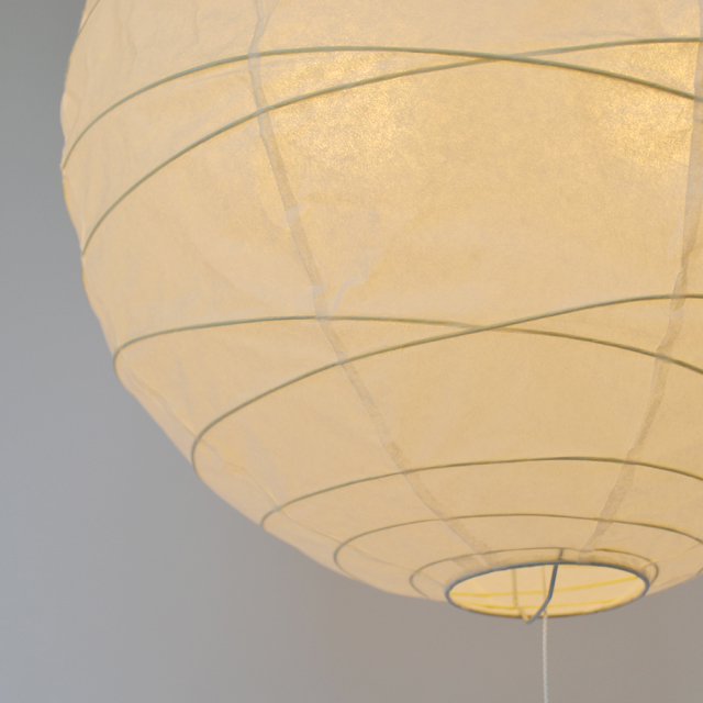 和紙照明ペンダントライトPN2-39美濃紙｜あかり館 彩（いろどり） 和紙