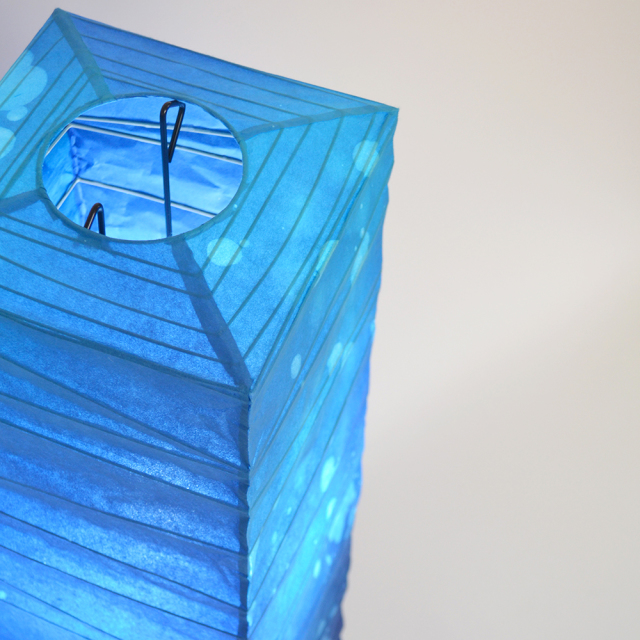 日本製和紙照明】DeepSeaシリーズ和風照明フロアライト ボックス 深海