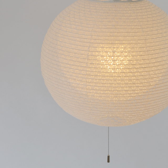 日本製和紙照明】二重提灯和風照明1灯ペンダントライト バド 39cm  