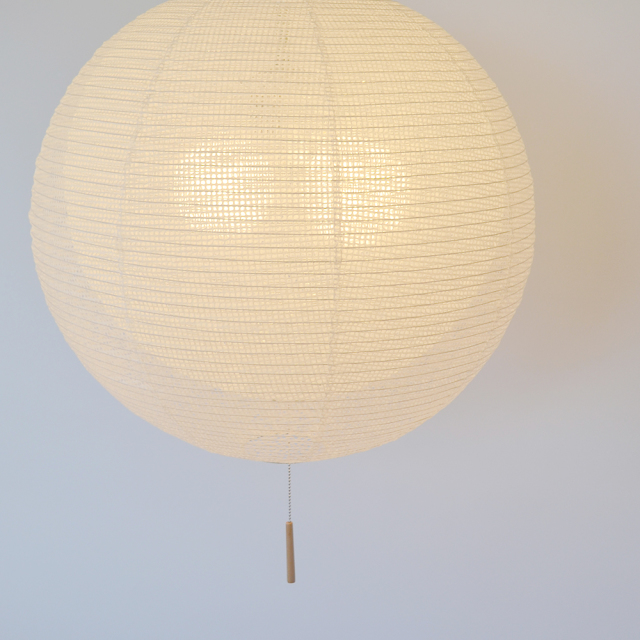 日本製和紙照明】二重提灯和風照明2灯ペンダントライト バド 45cm 