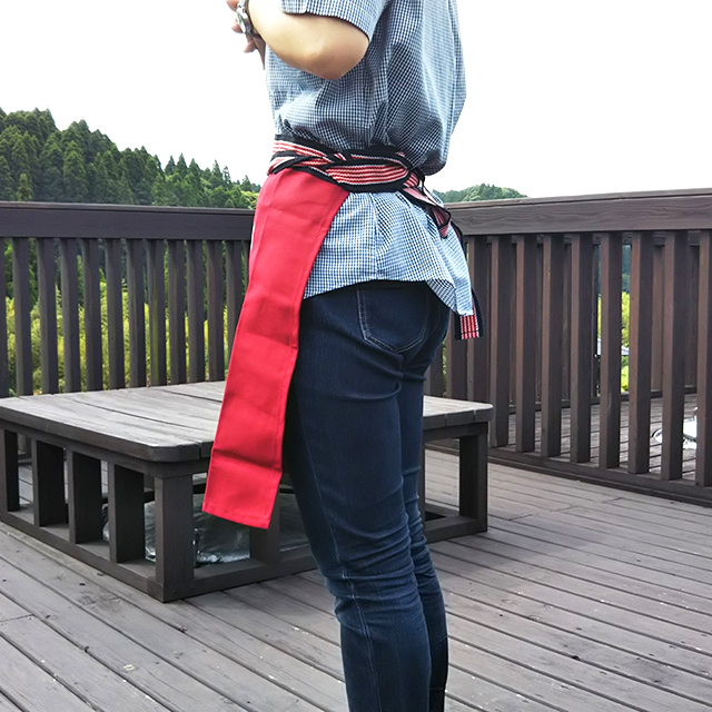 明るい農村 前掛け