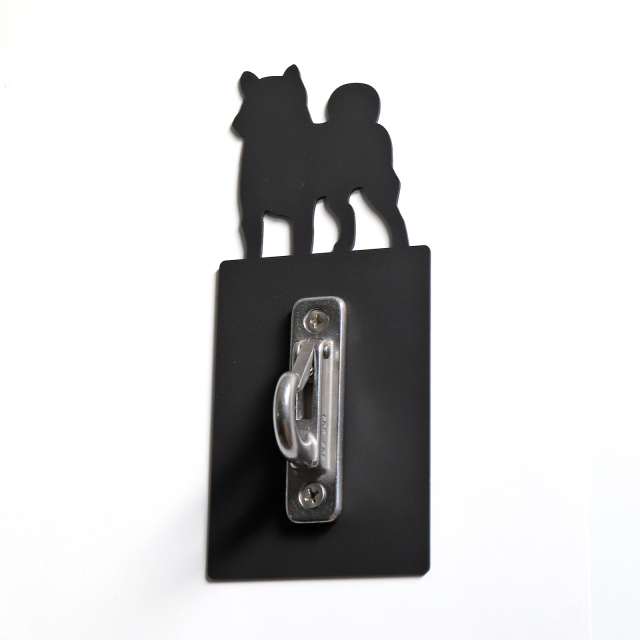 リードフック 犬 ステンレス かわいい 新築やカフェ ドッグランにおすすめ
