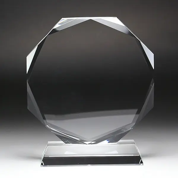 表彰盾　クリスタル盾 クリスタル盾（記念表彰盾） DP-1【3個で10%割引】 - 刻壱工房