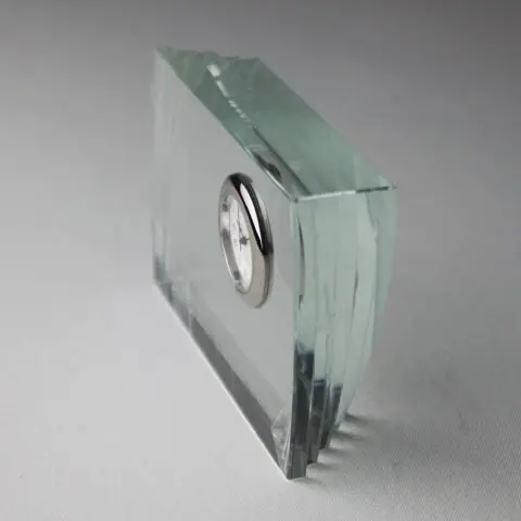 ガラス製時計
