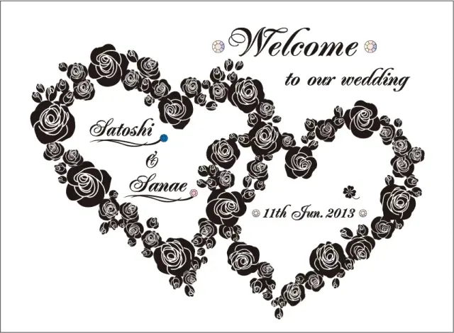 ウェルカムボード ミラー 結婚式 ウェディング 彫刻 名入れ ギフト