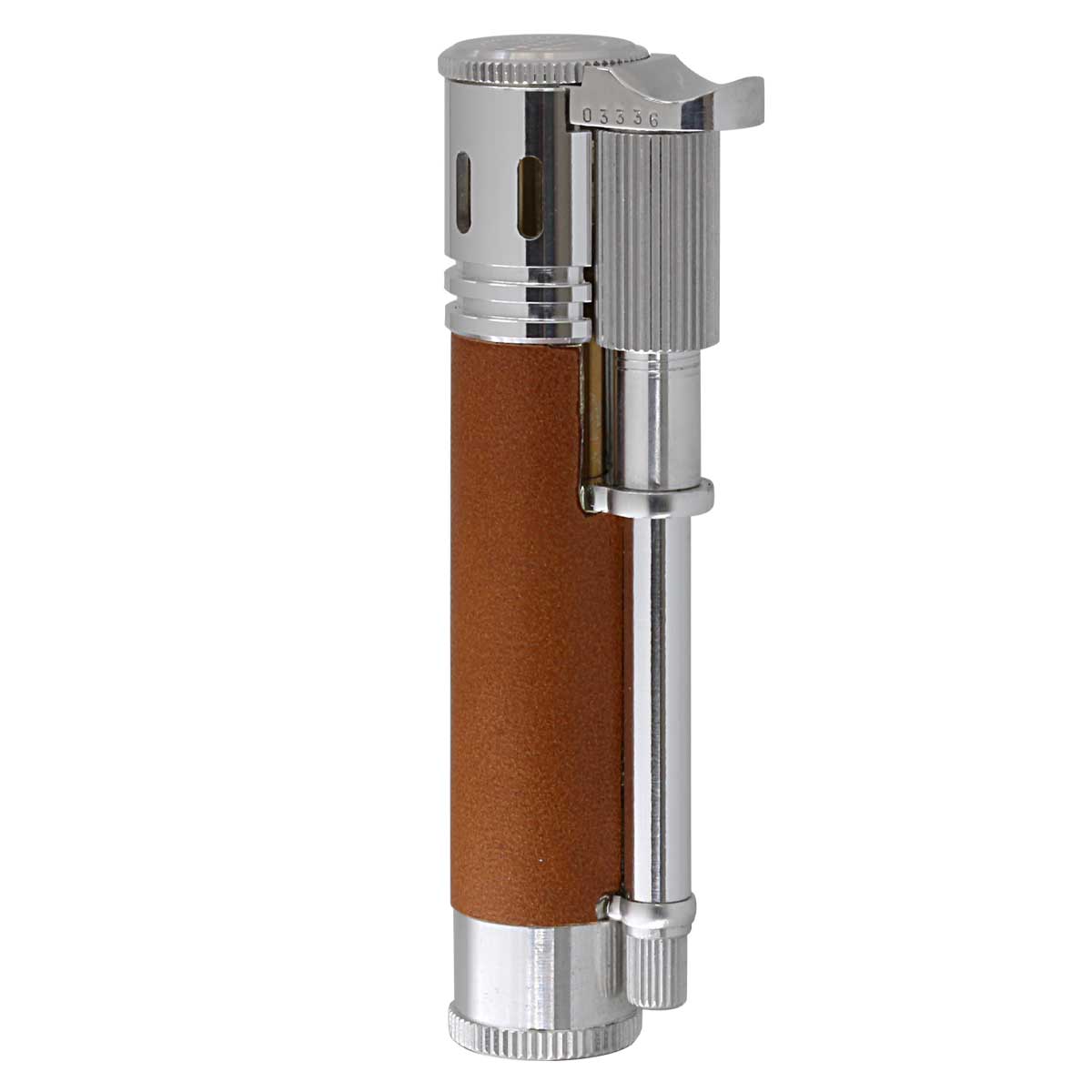 DOUGLASS ダグラス フィールド S Plus フリントオイルライター 本革 レザー茶 YMEX
