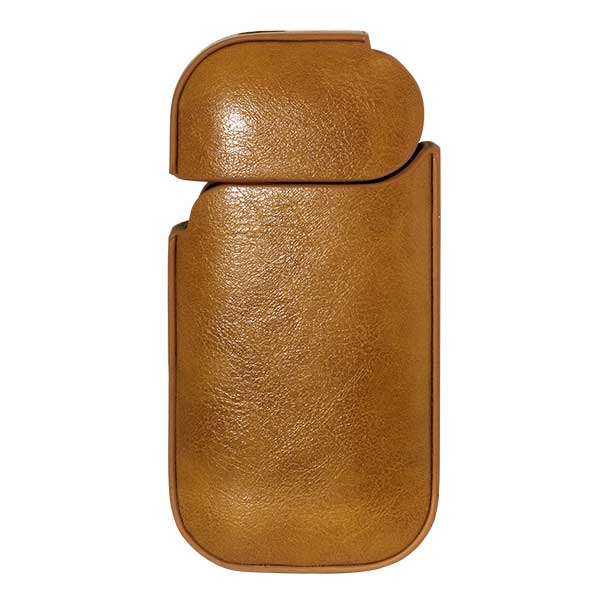 アイコス対応 加熱式 タバコケース アンティークレザー柄 キャメル 137 YMEX