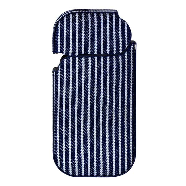 アイコス対応 加熱式 タバコケース ファブリック柄 ヒッコリー 122 YMEX