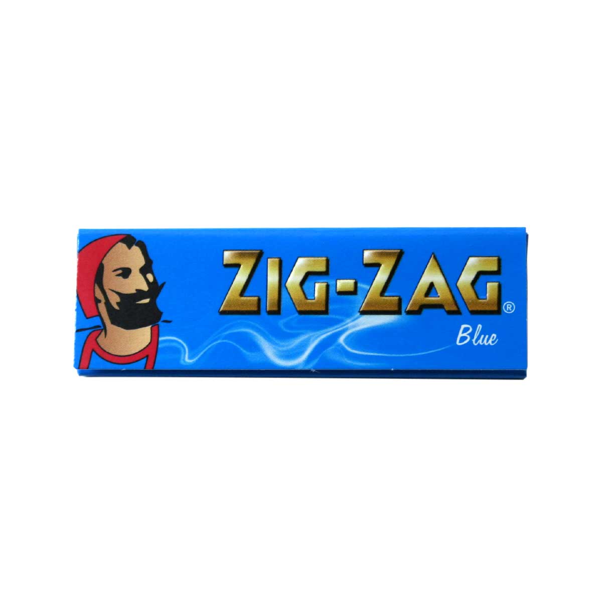 Zig-Zag ジグザグ ペーパー ブルーシングル 50枚 スローバーニング 69×36mm #78832 メール便可