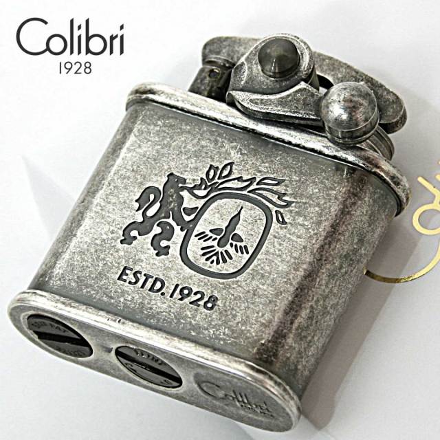 Colibri コリブリ ニッケルバレル フリントオイルライター 308-0062