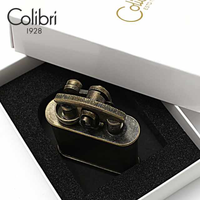 Colibri コリブリ ブラスバレル フリントオイルライター 308