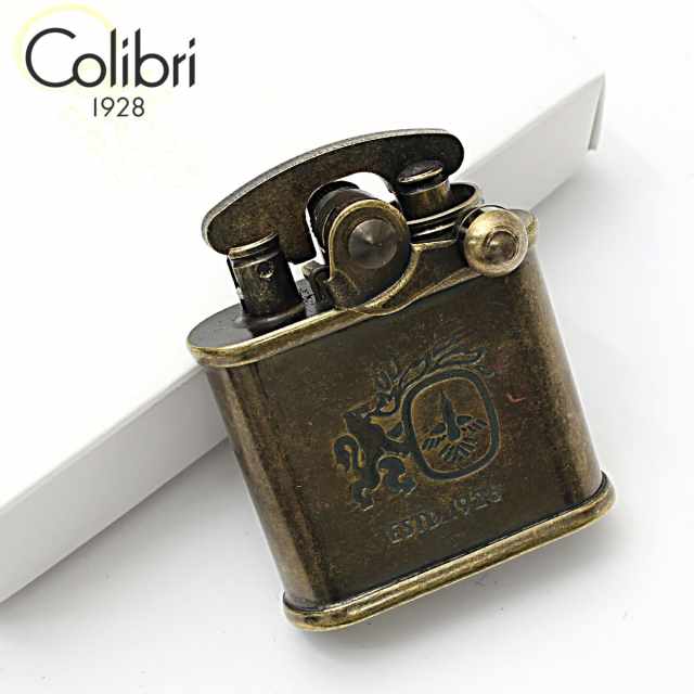 Colibri コリブリ ブラスバレル フリントオイルライター 308