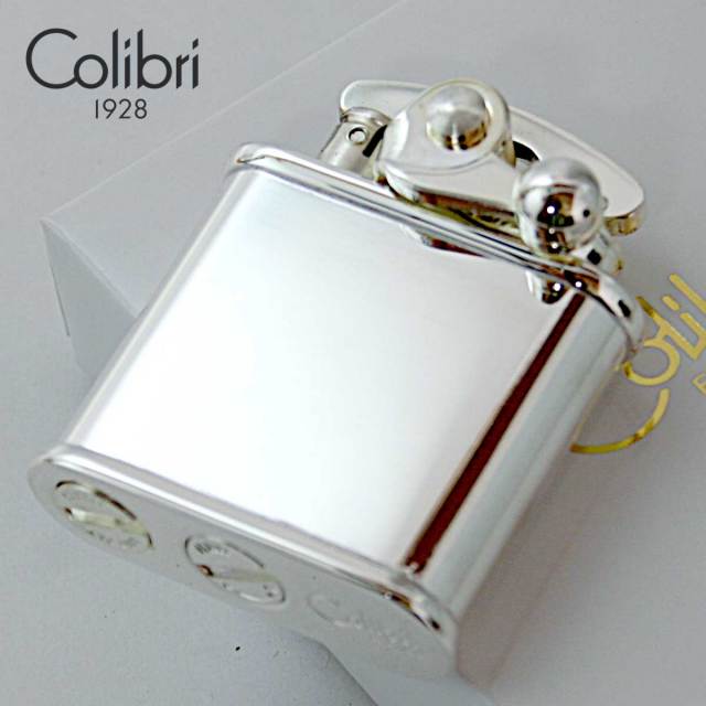 Colibri コリブリ シルバーミガキ フリントオイルライター 308-0060