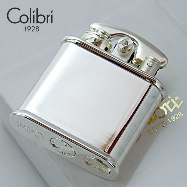 Colibri コリブリ シルバーミガキ フリントオイルライター 308-0060