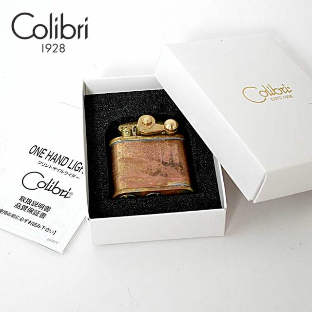 Colibri コリブリ ワイルドブラス フリントオイルライター 308M