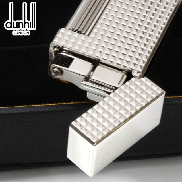 DUNHILL ダンヒル ローラガス シルバー エンジンタン フリントガス