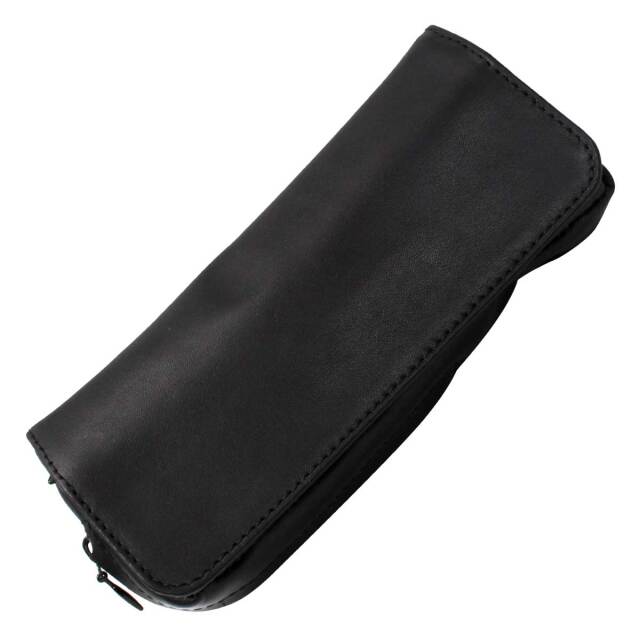 Roland ローランド ホック付き パイプポーチ ブラック BK 18011703 YMEX