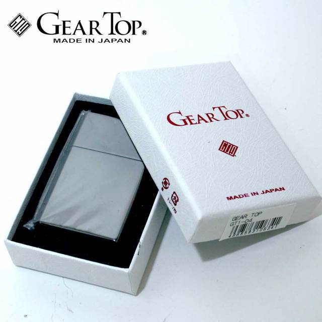 GEAR TOP ギアトップ 無地 ブラックニッケルミラー フリントオイル