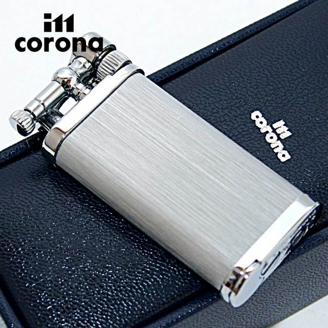 ライター　トイレ型ライター im corona イム・コロナ オールドボーイ クロームヘアライン
