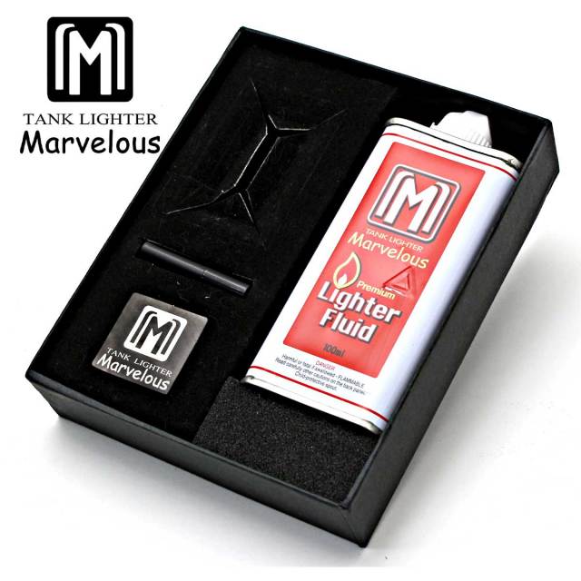 Marvelous マーベラス 消耗品 専用 オイル フリント付き ギフトBOX