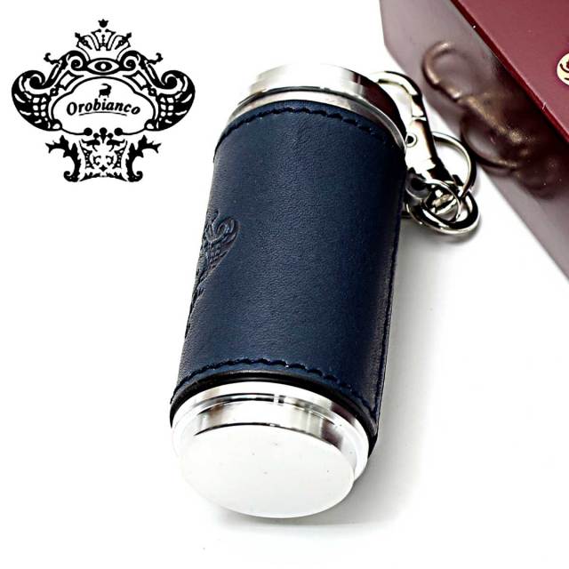 Orobianco オロビアンコ 携帯灰皿 ネイビー ORA001NV YMEX 喫煙具専門