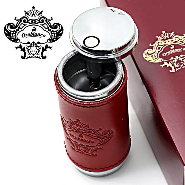 Orobianco オロビアンコ 携帯灰皿 レッド ORA001RD YMEX 喫煙具専門店