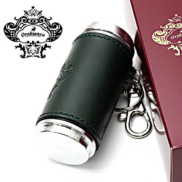 Orobianco オロビアンコ 携帯灰皿 グリーン ORA001GR YMEX 喫煙具専門