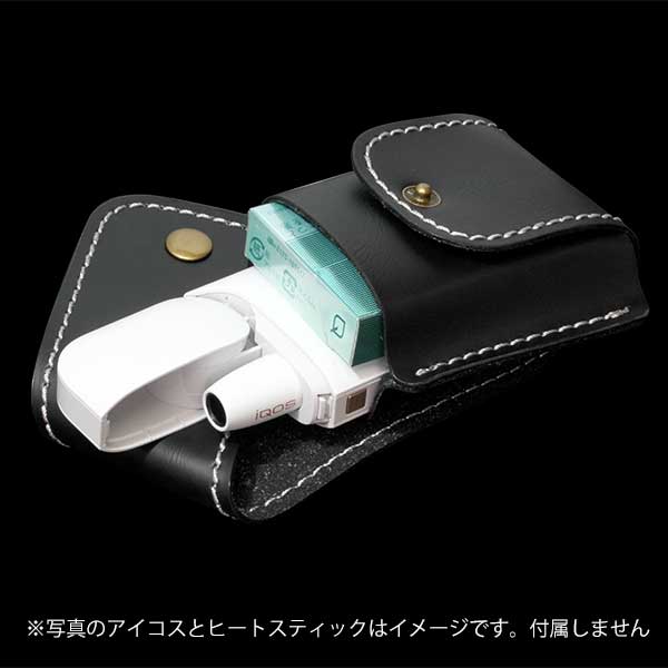 IQOS アイコスケース Style1 ベルトループ BRACK ブラック メール便可