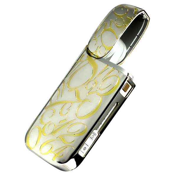 アイコス対応 加熱式 タバコケース i-STYLES アイコスケース ダイヤル シルバー ISP-025-FR SV YMEX