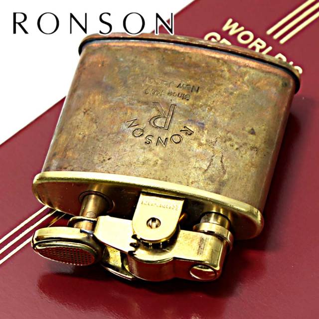 RONSON ロンソン スタンダード ワイルドブラス フリントオイルライター