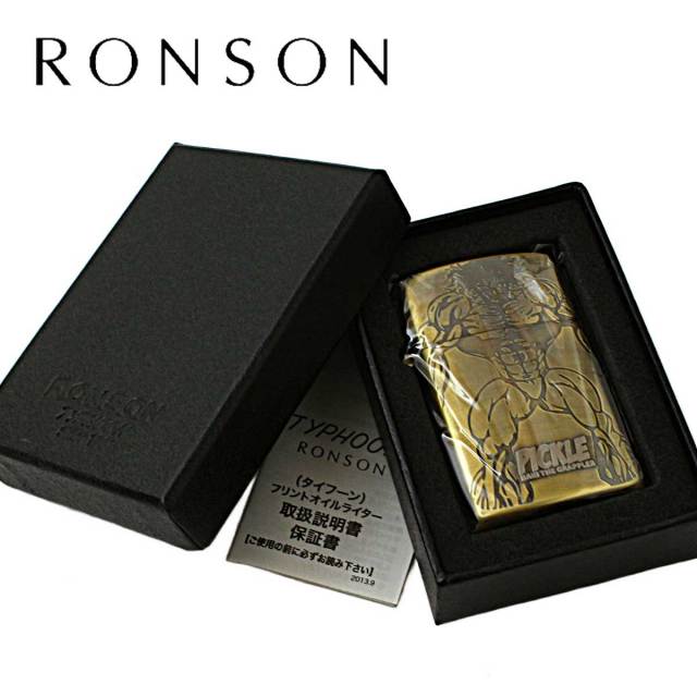 RONSON ロンソン タイフーン グラップラー刃牙 フリントオイルライター