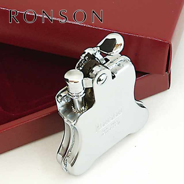 RONSON ロンソン バンジョー クロームサテン フリントオイルライター