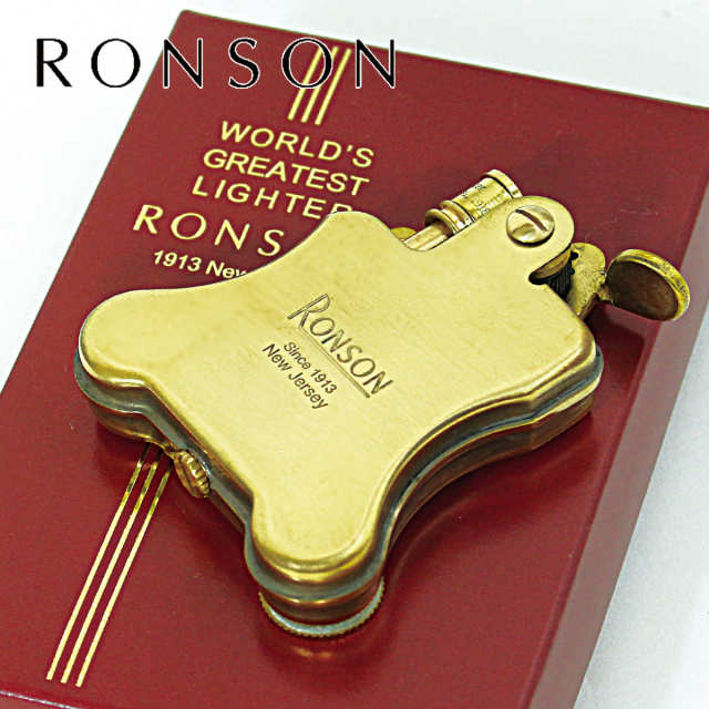 ★希少　限定品　ロンソン　バンジョー　ライター RONSON オイルライター 限定 ロンソン バンジョー カン付き
