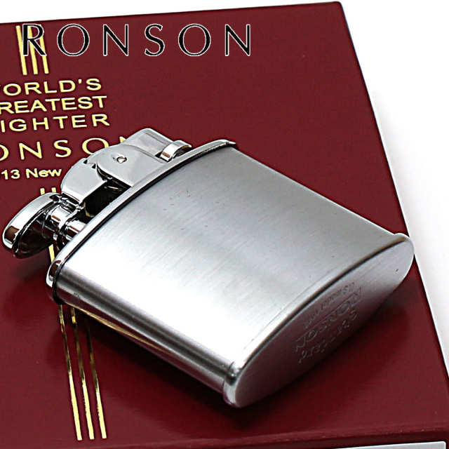 ロンソン、オイルライター箱付き RONSON オイルライター シンプル スタンダード ブランド