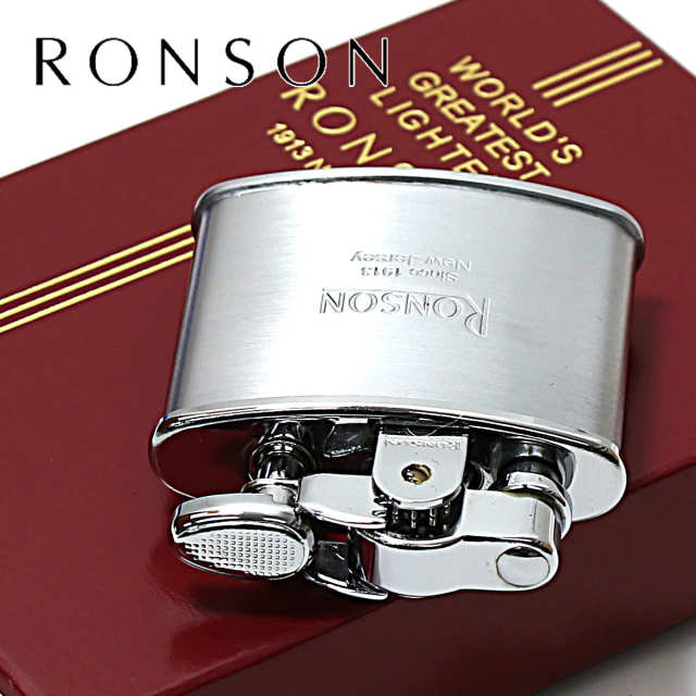 RONSON ロンソン スタンダード クロームサテン フリントオイル