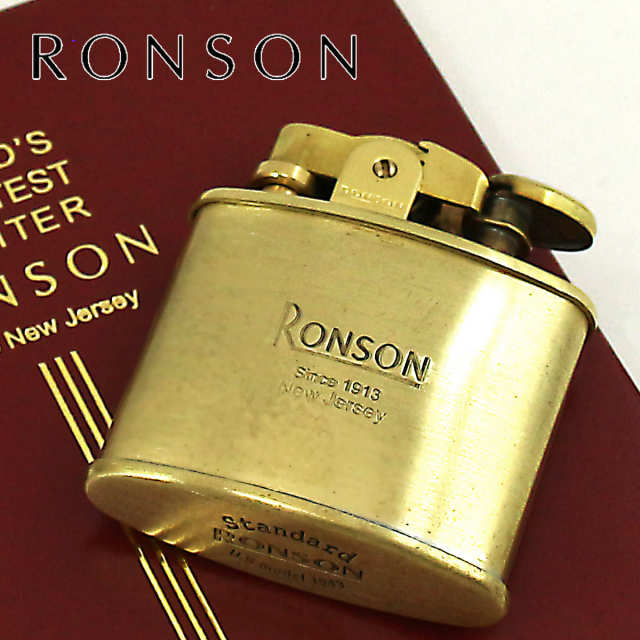 RONSON ロンソン スタンダード ブラスサテン フリントオイル