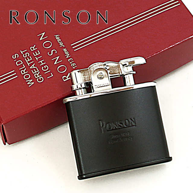 RONSON ロンソン スタンダード 黒マット フリントオイルライター R02