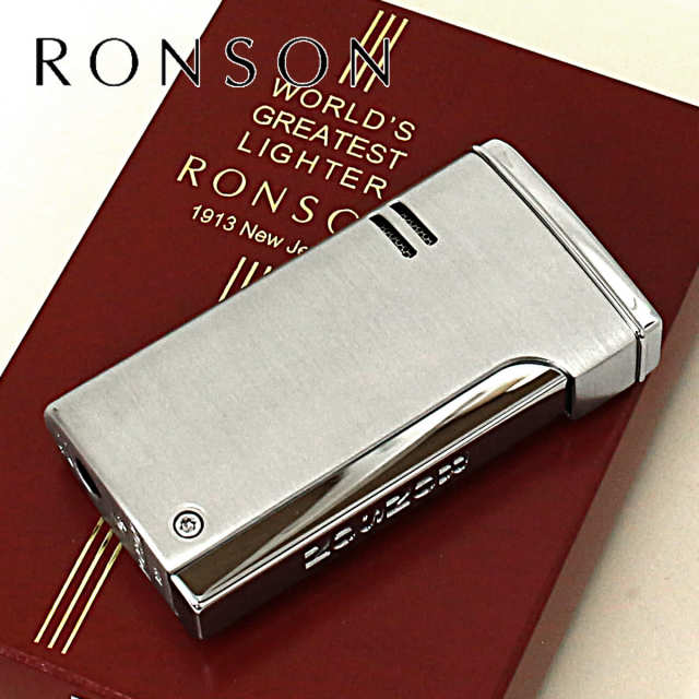RONSON ロンソン ロンジェット クロームサテン ターボライター